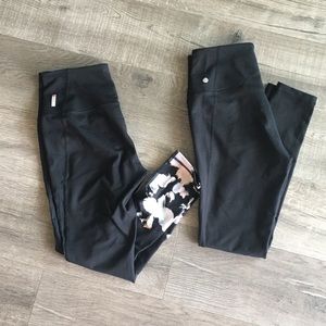 VGUC Zella leggings size medium - pair with flowers